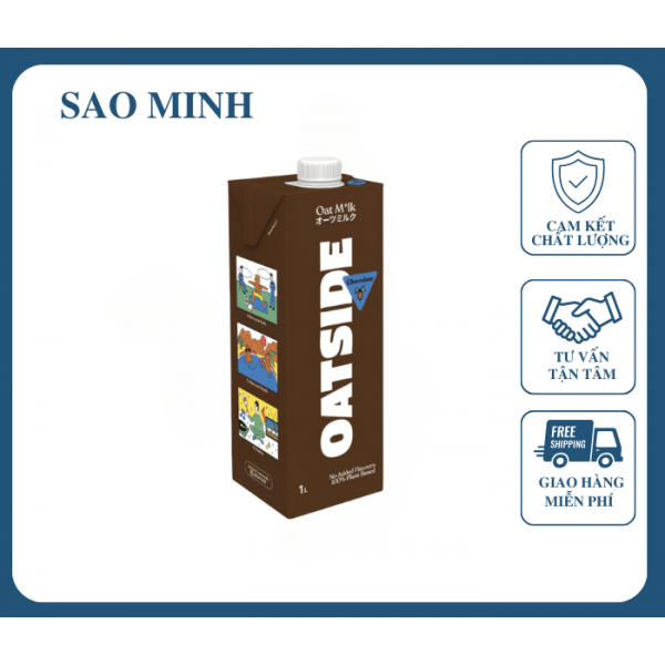 Sữa Hạt Yến Mạch Oatside Socola 1L